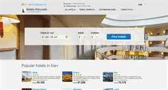 Desktop Screenshot of hotels-kiev.com